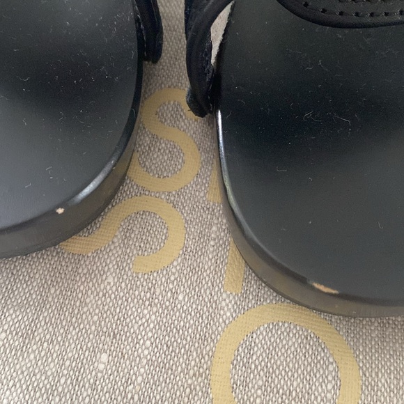 Scholl x Issimo pescura wooden sandal velvet 38 - Picture 5 of 7